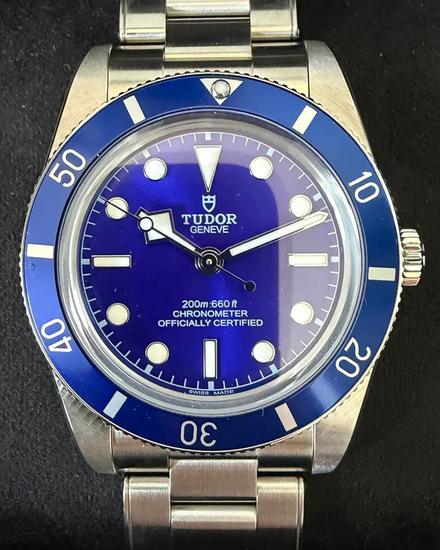 2026 Tudor Black Bay '54 37MM Blue Dial Steel Bracelet (79000B)