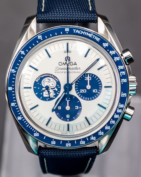 2024 Omega Speedmaster Anniversary Series “Silver Snoopy Award” 42MM Silver Dial Steel Bracelet (310.32.42.50.02.001)