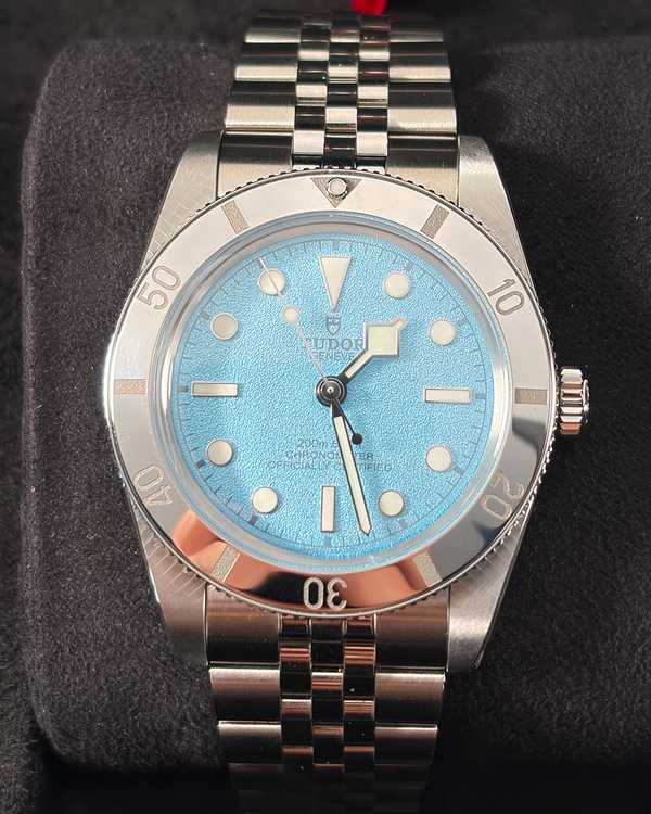 2025 Tudor Black Bay 54 "Lagoon Blue" 37MM Blue Dial Steel Bracelet (79000)