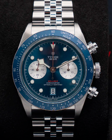 2024 Tudor Black Bay Chrono 41MM Blue Dial Steel Bracelet (79360B)