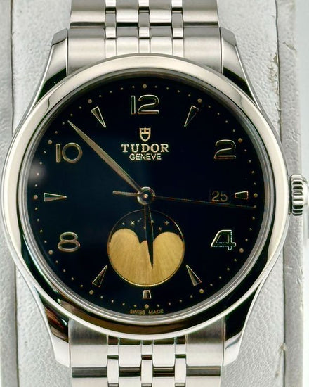 No Reserve - 2026 Tudor 1926 Luna 39MM Black Dial Steel Bracelet (91560)