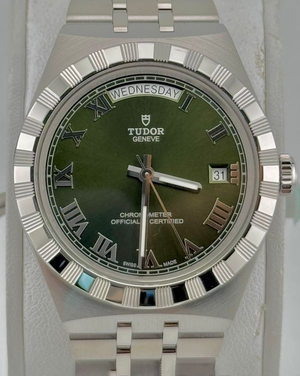 No Reserve - 2026 Tudor Royal 40MM Green Dial Steel Bracelet (2840D1A0-0003)