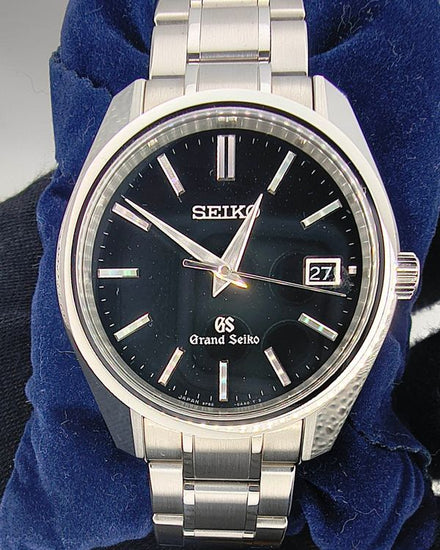2026 Grand Seiko Heritage 40MM Quartz Black Dial Steel Bracelet (SBGV007)