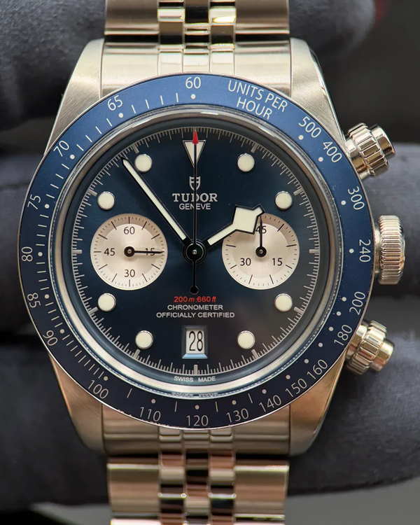 2024 Tudor Black Bay Chrono 41MM Blue Dial Steel Bracelet (79360B)