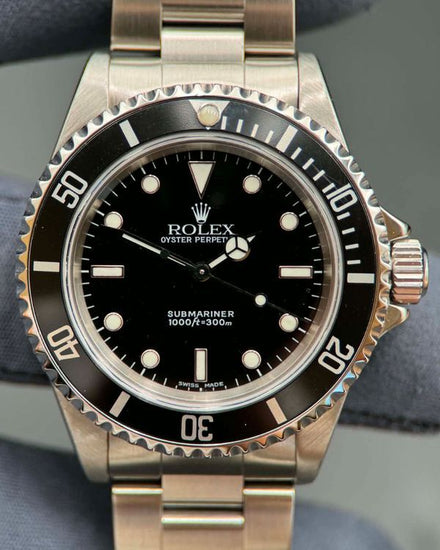 Rolex Submariner No-Date 40MM Black Dial Oyster Bracelet (14060M)