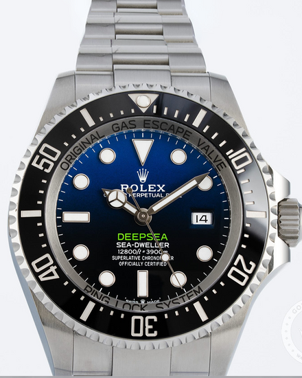 2021 Rolex Sea-Dweller Deepsea "James Cameron" 44MM Blue Dial Oyster Bracelet (126660)