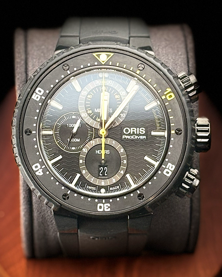 2022 Oris Divers 51MM Black Dial Rubber Strap (01 774 7727 7784)