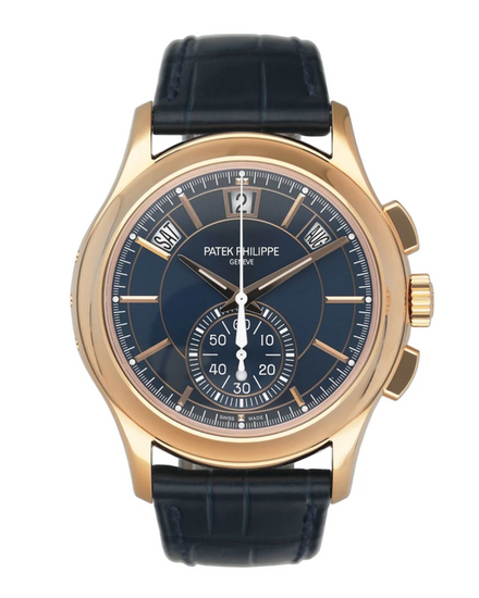 2024 Patek Philippe Annual Calendar 42MM Blue Dial Leather Strap (5905R-010)