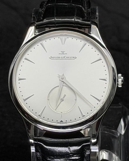 Jaeger-LeCoultre Master Ultra Thin 40MM Silver Dial Leather Strap (Q1358420)