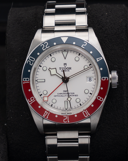 2026 Tudor Black Bay GMT "Pepsi" 41MM White Dial Steel Bracelet (79830RB)