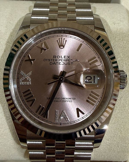 2026 Rolex Datejust 36MM Pink Dial Jubilee Bracelet (126234)