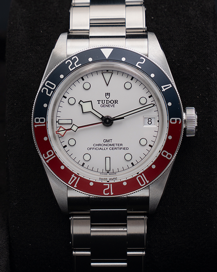 2026 Tudor Black Bay GMT "Pepsi" 41MM White Dial Steel Bracelet (79830RB)