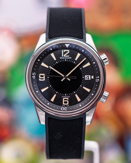 2019 Jaeger-LeCoultre Polaris Date 42MM Black Dial Rubber Strap (Q9068670)