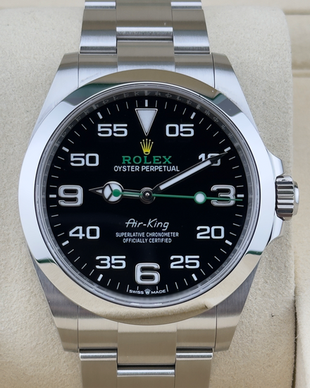 2025 Rolex Air-King 40MM Black Dial Oyster Bracelet (126900)