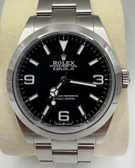 2026 Rolex Explorer 40MM Black Dial Oyster Bracelet (224270)