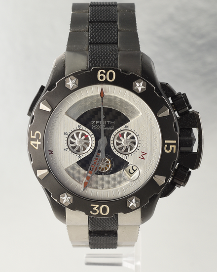 Zenith Defy El Primero Xtreme 46.5MM Silver Dial Titanium Bracelet (96.0525.4000)