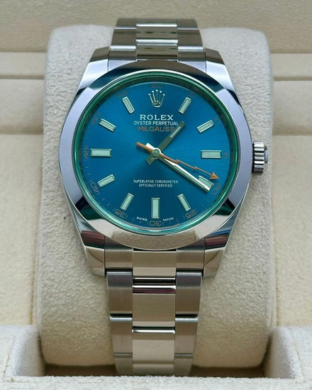 2020 Rolex Milgauss 40MM Blue Dial Oyster Bracelet (116400GV)