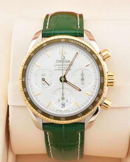 2023 Omega Speedmaster 38MM Silver Dial Leather Strap (324.23.38.50.02.001)