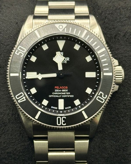 2026 Tudor Pelagos 39MM Black Dial Titanium Bracelet (25407N)