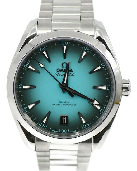 2026 Omega Seamaster Aqua Terra 150M 41MM Turquoise Dial Steel Bracelet (220.10.41.21.03.006)