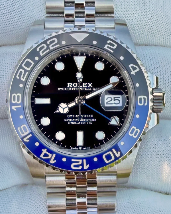 2026 Rolex GMT-Master II "Batgirl" 40MM Black Dial Jubilee Bracelet (126710BLNR)