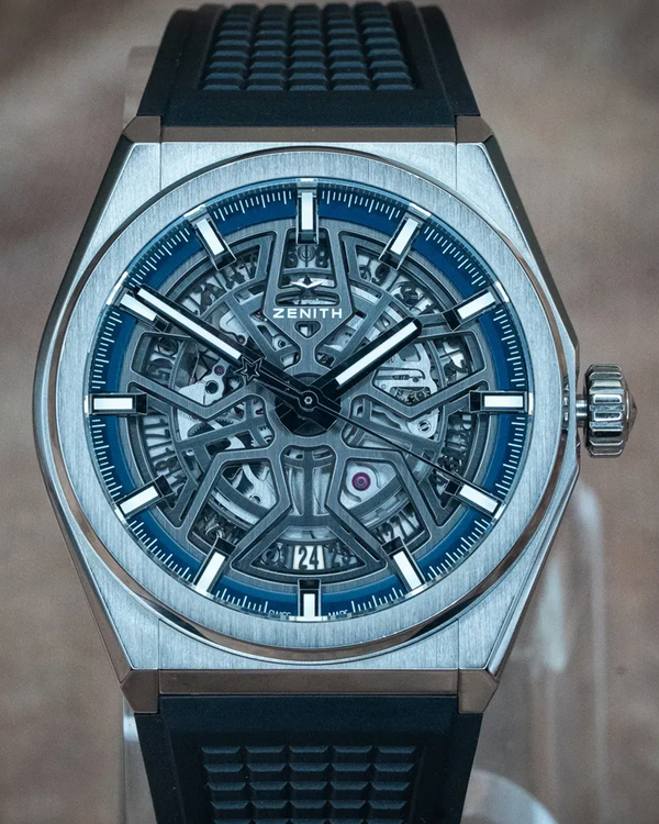 2018 Zenith Defy Classic 41MM Skeleton Dial Rubber Strap (95.9000.670/78.R584)