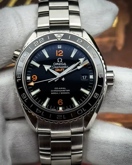 2019 Omega Seamaster Planet Ocean 600M 43.5MM Black Dial Steel Bracelet (232.30.44.22.01.002)