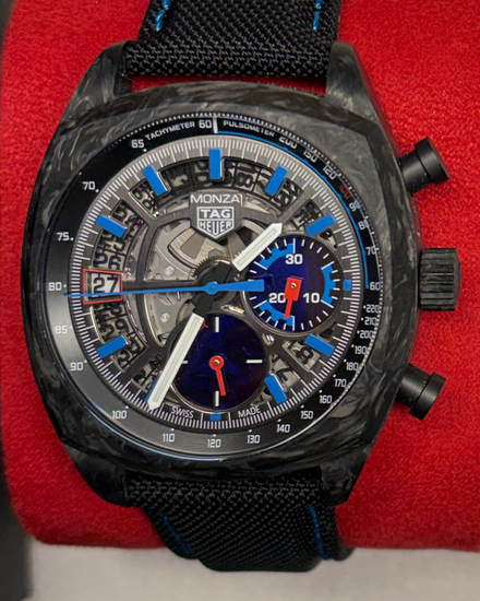2025 Tag Heuer Monza Flyback Chronometer S.E. 42MM Skeleton Dial Textile Strap (CR5090.FN6001)