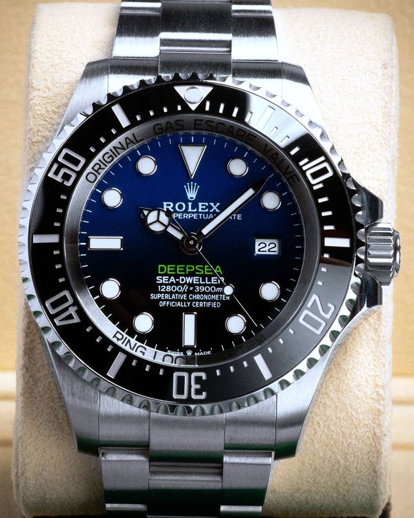 2021 Rolex Sea-Dweller Deepsea 44MM Blue Dial Oyster Bracelet (126660)