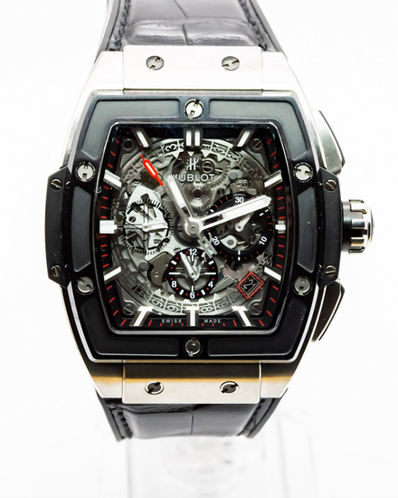 2020 Hublot Spirit of Big Bang 42MM Skeleton Dial Rubber Strap (641.NM.0173.LR)