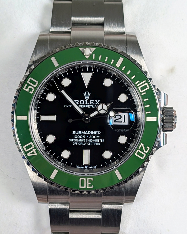 2023 Rolex Submariner Date "Starbucks" 41MM Black Dial Oyster Braceletr (126610LV)