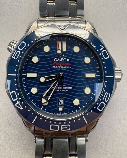 2024 Omega Seamaster Diver 300M 42MM Blue Dial Steel Bracelet (210.30.42.20.03.001)