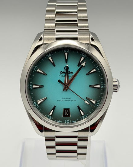 2025 Omega Seamaster Aqua Terra 150M 41MM Turquoise Dial Steel Bracelet (220.10.41.21.03.006)