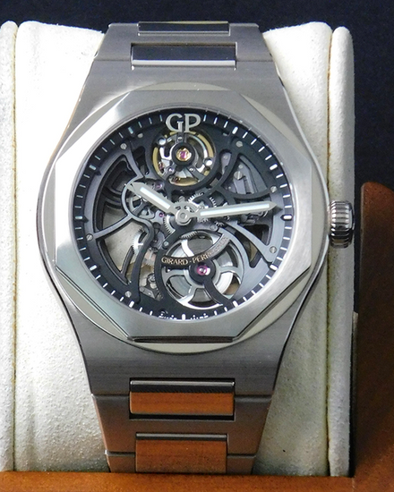 2025 Girard Perregaux Laureato L.E. 42MM Skeleton Dial White Gold Bracelet (81015-53-3240- 1GM)