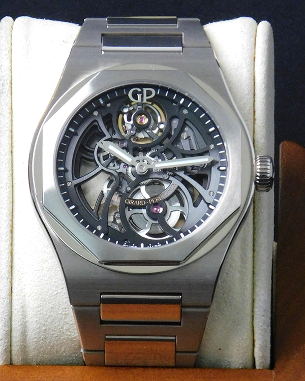 2025 Girard Perregaux Laureato L.E. 42MM Skeleton Dial White Gold Bracelet (81015-53-3240- 1GM)