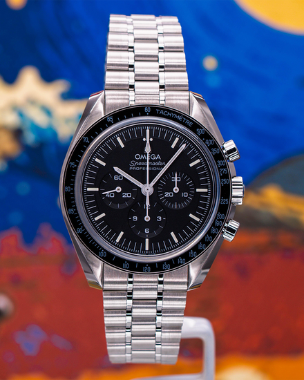 2026 Omega Speedmaster Professional Moonwatch 42MM Black Dial Steel Bracelet (310.30.42.50.01.002)