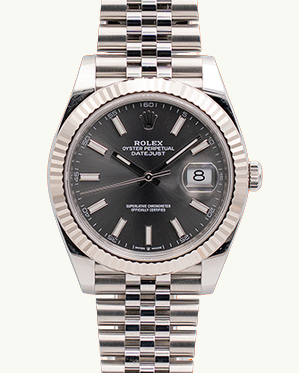 2025 Rolex Datejust 41MM Rhodium Dial Jubilee Bracelet (126334)