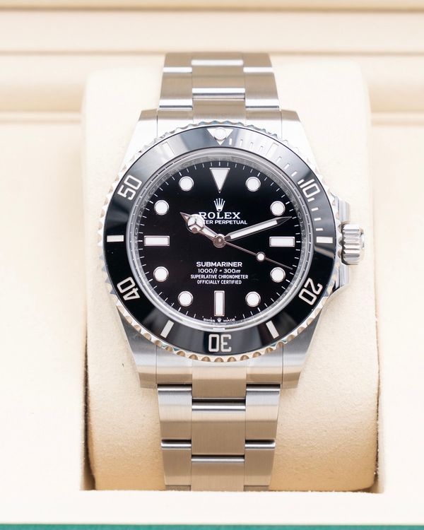 2026 Rolex Submariner No-Date 41MM Black Dial Oyster Bracelet (124060)