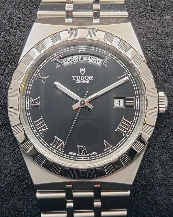 No Reserve - 2025 Tudor Royal 41MM Black Dial Steel Bracelet (28600)
