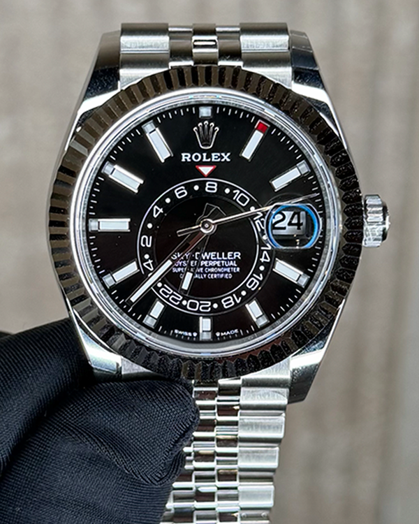 2026 Rolex Sky-Dweller 42MM Black Dial Jubilee Bracelet (336934)