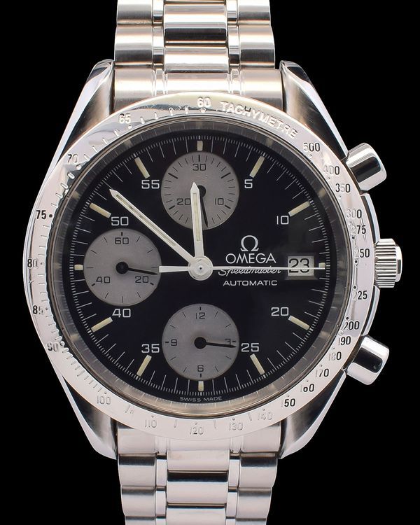 Omega Speedmaster 39MM Black Dial Steel Bracelet (3511.50.00)