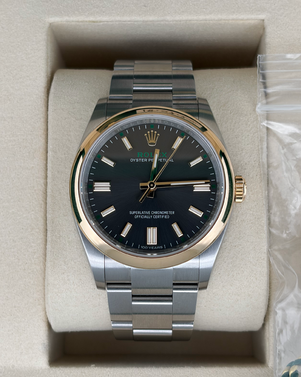 2026 Rolex Oyster Perpetual "100 Years" 36MM Slate Dial Oyster Bracelet (126003)