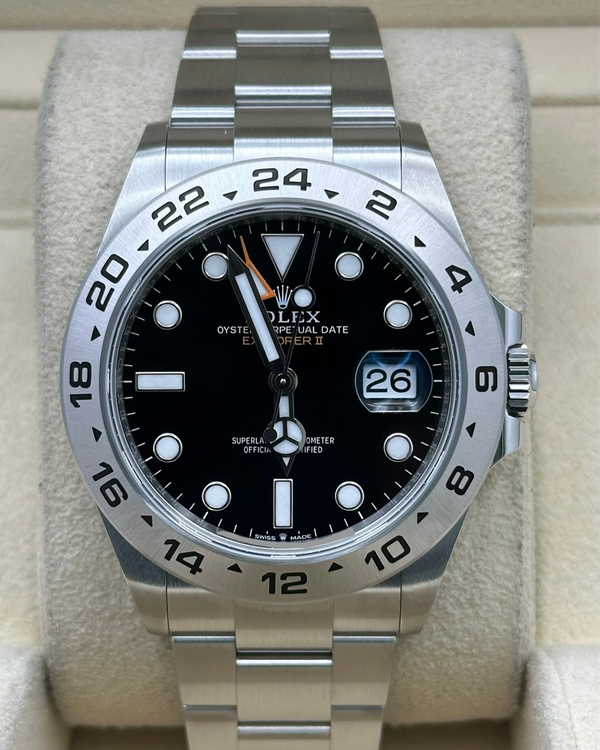 2026 Rolex Explorer II 42MM Black Dial Oyster Bracelet (226570)