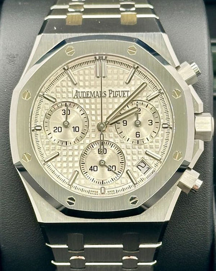2024 Audemars Piguet Royal Oak Chronograph 41MM White Dial Steel Bracelet (26240ST.OO.1320ST.03)