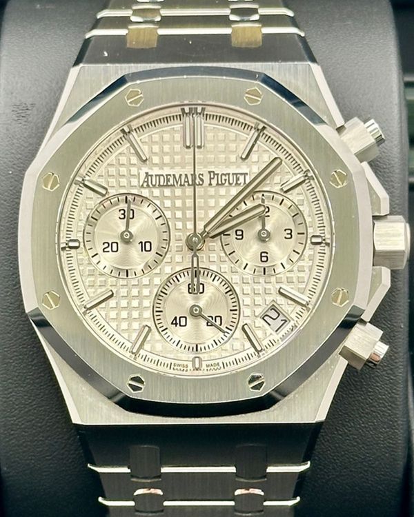 2000 Audemars Piguet Royal Oak Chronograph 39MM White Dial Steel Bracelet (25860ST.OO.1110ST.05)