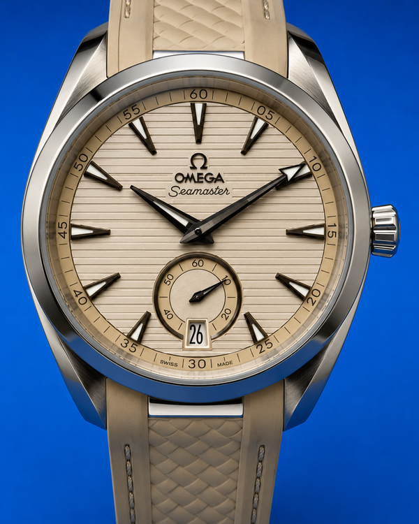 2025 Omega Seamaster Aqua Terra 150M 41MM Silver Dial Rubber Strap (220.12.41.21.02.005)