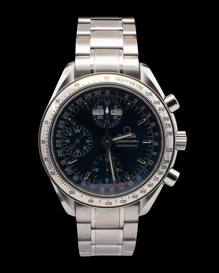 Omega Speedmaster Day-Date 39MM Blue Dial Steel Bracelet (3523.80.00)