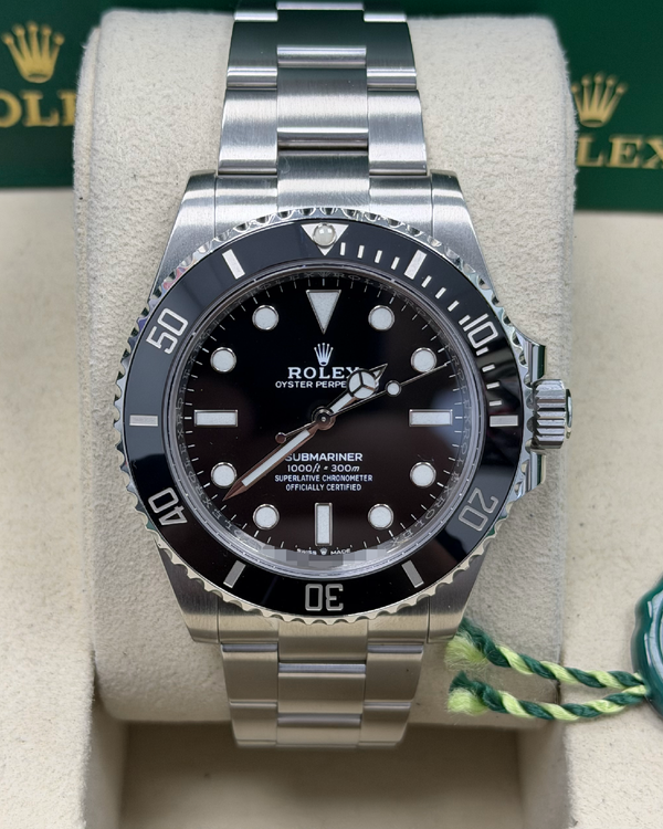 2021 Rolex Submariner No-Date 41MM Black Dial Oyster Bracelet (124060)