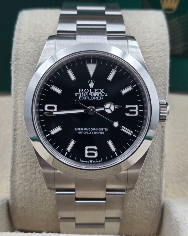 2024 Rolex Explorer 40MM Black Dial Oyster Bracelet (224270)