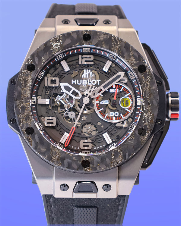 2018 Hublot Big Bang Ferrari L.E. 45MM Skeleton Dial Rubber Strap (401.NJ.0123.VR)